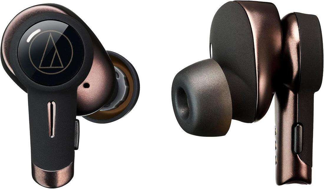 Audio-Technica ATH-TWX9 Wireless Earbuds with Digital Hybrid Noise Cancelling Technology