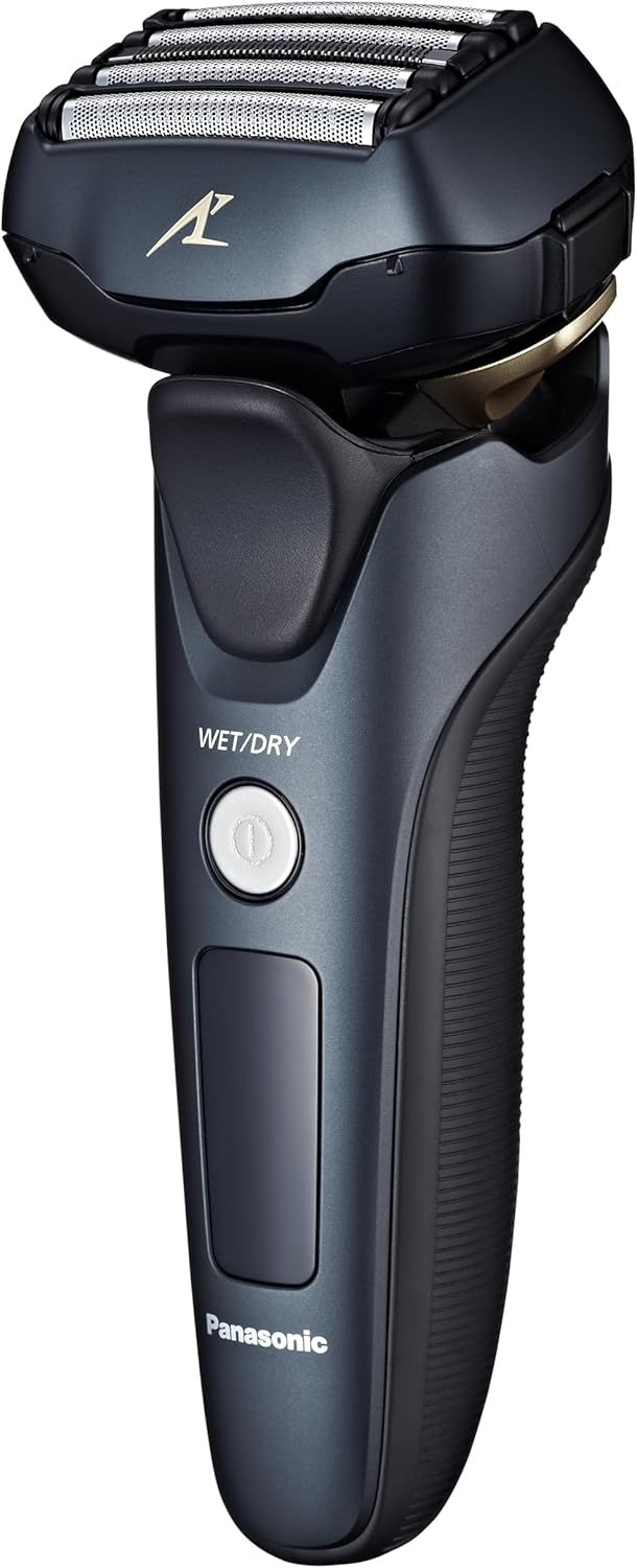 Panasonic ESLV67 Premium 5-Blade Wet/Dry Shaver With Sensor Technology, Black, 620 Grams