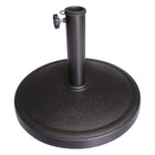 Style Selections 22-lb Brown HDPE Plastic Patio Umbrella Base