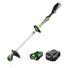 EGO POWERLOAD 56-volt 15-in Telescopic Shaft Battery String Trimmer 2.5 Ah (Battery Included) (Charger Included)