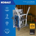 Kobalt 10-in 15 -Amp 120 -Volt Portable Jobsite Table Saw with Folding Stand