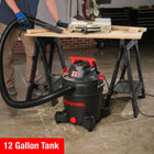 Shop-Vac 12-Gallon 5.5 HP Corded Wet/Dry Shop Vacuum with Accessories Included