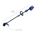 Kobalt Gen4 40-volt 15-in Straight Shaft Battery String Trimmer 4.0 Ah (Battery Included) (Charger Included)