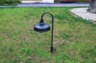 Harbor Breeze Farmhouse 20 -Lumens Black Solar LED Outdoor Path Light with Dusk-to-Dawn Sensor 3000-K