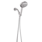 allen + roth Nevis 6 -Spray Brushed Nickel 4-in Round Handheld Shower Head 1.8 GPM
