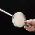 allen + roth Nevis 6 -Spray Brushed Nickel 4-in Round Handheld Shower Head 1.8 GPM