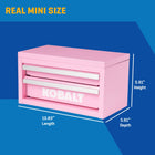 Kobalt Portable tool box 10.83-in W x 5.91-in H x 5.91-in D Pink Steel Tool Box