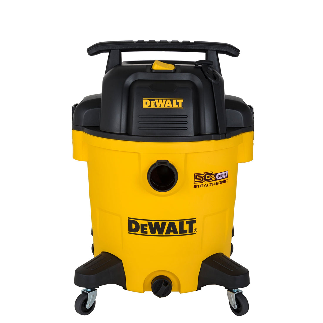 DEWALT Stealthsonic Quiet 12-Gallon 5.5 HP Corded Wet/Dry Shop Vacuum with Accessories Included