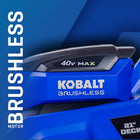 Kobalt 40-Volt 21-in Self-propelled Battery Walk Mower (Battery and Charger Included)