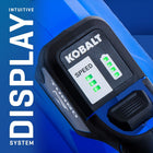 Kobalt 40-volt 600-CFM 130-MPH Battery Handheld Leaf Blower 4 Ah Battery Included Charger Included