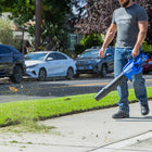 Kobalt 40-volt 600-CFM 130-MPH Battery Handheld Leaf Blower 4 Ah Battery Included Charger Included