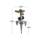 Orbit 6200-sq ft Impulse Spike Lawn Sprinkler