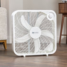 Utilitech 20-in High Velocity Indoor Box Fan, in White
