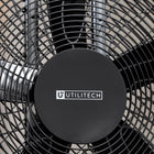 Utilitech 20-in High Velocity Indoor Box Fan, in Black
