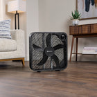 Utilitech 20-in High Velocity Indoor Box Fan, in Black