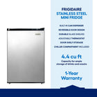 Frigidaire 4.4-cu ft Mini Fridge ( Stainless Steel )