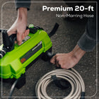 Greenworks 1800-PSI 1.2-GPM Cold Water Electric Pressure washer with 2 Spray Tips