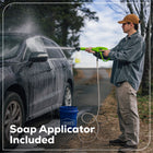 Greenworks 1800-PSI 1.2-GPM Cold Water Electric Pressure washer with 2 Spray Tips