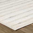 Rug Branch Astra 5\'x8\' (Exact Size: 5\'3 x 7\'7) Modern Indoor Area Rug, Cream Beige - Living Room, Bedroom, Dining Room, and Kitchen