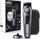 Braun All-In-One Style Kit Series 7 7420, 11-in-1 Trimmer for Men with Beard Trimmer, Body Trimmer for Manscaping, Hair Clippers & More