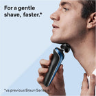 Braun Electric Razor for Men Series 6, Electric Shaver, Precision Trimmer, 4-in-1 Clean & Charge Center, Travel Case, S6 6172cc, 1 item