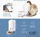 Catit PIXI Smart Feeder with Remote Control App White 1 Count (Pack of 1)