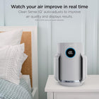 Shark NeverChange Air Purifier Compact Pro with Long-lasting HEPA Exceeding Filtration, Captures Pet Dander, Dust, Smoke, and Allergens, up to 250 sq. ft. for Bedroom, Home Office, Dorm, HP071BRN