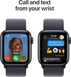 Apple Watch SE (2nd Gen) [GPS 40mm] Smartwatch with Midnight Aluminum Case with Ink Sport Loop One Size. Fitness and Sleep Trackers, Crash Detection, Heart Rate Monitor, Carbon Neutral 2