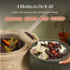 Our Place Dream Cooker | 5.6 L. Multicooker | 4 Versatile Modes | Pressure Cook, Slow Cook, Sear & Saute, Keep Warm | Hands-Free Steam Release | Tailored Control Panel | Steam