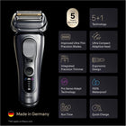 BRAUN SHAVER 9617S SILV BOX NA