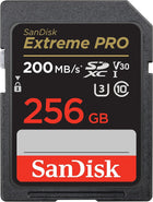 SanDisk 256GB Extreme PRO SDXC UHS-I Memory Card - C10, U3, V30, 4K UHD, SD Card - SDSDXXD-256G-GN4IN