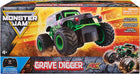 Monster Jam , Official Grave Digger Remote Control Monster Truck Toy, 1:24 Scale, 2.4 GHz, for Ages 4 and Up