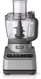 Ninja Professional Plus Food Processor 850-Watts With Auto-iQ Preset Programs Chop Puree Dough Slice Shred With a 9-Cup Capacity and a Silver Stainless Finish (BN600C) - Canadian Version