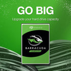 Seagate BarraCuda 8TB Internal Hard Drive HDD – 3.5 Inch Sata 6 Gb/s 5400 RPM 256MB Cache for Computer Desktop PC – Frustration Free Packaging (ST8000DMZ04)