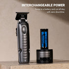 BaBylissPRO FXONE LO-PROFX Professional Cordless Clippers and Trimmers with Interchangeable Battery