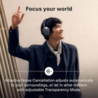 Sennheiser Momentum 4 Headphones - Bluetooth Headset for Crystal-Clear Calls, Adaptive Noise Cancellation, 60h Battery Life, Lightweight, Black/Copper