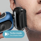 Braun Electric Razor for Men Series 6, Electric Shaver, Precision Trimmer, 4-in-1 Clean & Charge Center, Travel Case, S6 6172cc, 1 item