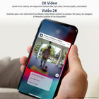 Arlo Video Doorbell 2K (2nd Gen, Latest Release), Wireless or Wired Option, 2-Way Audio, Night Vision, Head to Toe Video View, Package Detection, Person & Vehicle Recognition, 1-Month Secure Plan