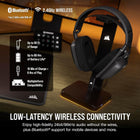 Corsair HS80 MAX Wireless Multiplatform Gaming Headset with Bluetooth – Dolby Atmos – Broadcast Quality Microphone – iCUE Compatible – PC, Mac, PS5, PS4, Mobile – Steel Gray