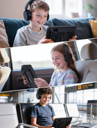 10.5 Inch Portable Car DVD Players with HDMI Input, 5 Hours Battery, Dual Car DVD Players Support USB/TF Card, Last Memory