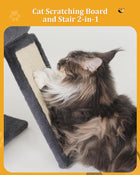 Aechonow Cat Tree Tower for Large Cat, Arbre à Chat Pour Grands Chats, 20 * 16.5 Inch Spacious Perch for Adult Cats, Cat Toy and Scratching Post, Dark Gray