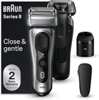 Braun Electric Razor for Men Series 8 8567cc Foil Shaver with Precision Beard Trimmer, SmartCare Center, Silver, 1 item