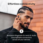 Sennheiser Momentum True Wireless 4 Smart Earbuds, Bluetooth 5.4, Crystal-Clear Sound, Noise Cancelling Earbuds, Comfortable Design, Up to 30HR Playtime, Adaptive ANC, LE Audio, Auracast – Black