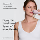 Braun Laser Hair Removal, IPL for Women & Men, Braun Silk-Expert Mini At-Home Laser with Venus Razor, PL1111