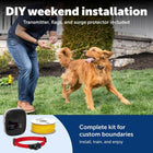 Petsafe In-Ground Fence for Dogs and Cats Over 8 lb., Waterproof, with Tone and Static Correction, red, Small (PIG00-13661)
