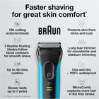 Braun Series 3 ProSkin 3040s Rechargeable Wet & Dry Men\'s Electric Shaver with Precision Trimmer