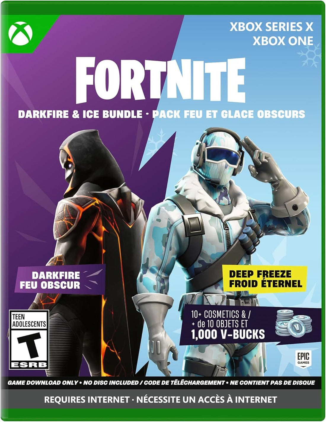 Fortnite Darkfire And Ice Bundle (Code in Box) - Xbox Series X