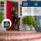 Weiser SmartCode Keypad Electronic Deadbolt – Matte Black Keyless Entry Lock, Back-Lit Touchpad, 50 User Codes + Master Code, SmartKey Re-Key, ANSI/BHMA Grade 2 – Fits 1-3/8″-1-3/4″ Doors