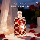 Orientica Amber Rouge Luxury Collection for Unisex Eau de Parfum Spray, 5.0 Ounce
