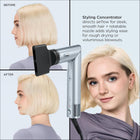 Shark FlexStyle Glacial Blue Multi‑Styler & Hair Dryer – No Heat Damage, Fast Drying for All Hair Types + Storage Case, HD434WHC (Canadian Version)